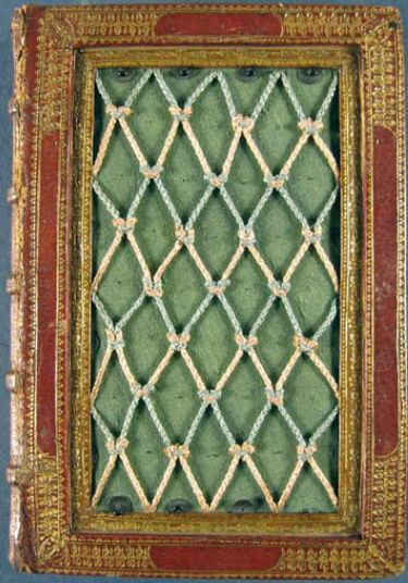 Plik:Ażurowa dekoracja, Ażurowa dekoracja oprawy włoskiej z XVII w., Biblioteca Nazionale Braidense, Mediolan.jpg
