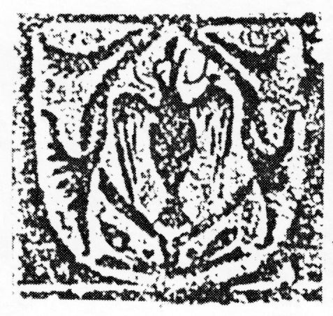 Plik:Gołebica Ducha Św., Motyw Gołębic Ducha Świętego na tłoku romańskim, XII w., wg Schmidt Künsemüller 1985.jpg