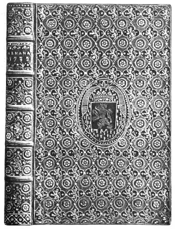 Plik:Repetition dekoracja, Oprawa z dekoracją à répétition i superekslibrisem, A.-M. Padeloup, 1731, fot. wg Michon 1956.jpg