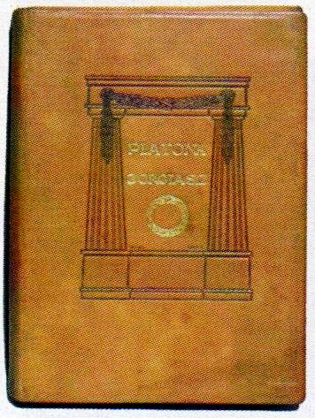 Plik:Architektoniczne oprawy, Oprawa wydawnicza, Platon, Gorgiasz, Jan Recmanik, 1922, fot. wg Pokorzyńska 2014.jpg