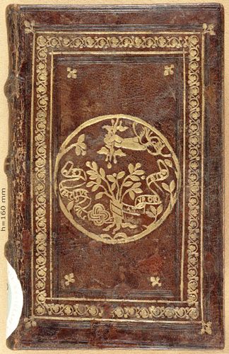 Plik:Emblemat, Emblemat na prawdop. rzymskiej oprawie renesansowej, 1 poł. XVI w., Biblioteca Nazionale Braidense.jpg