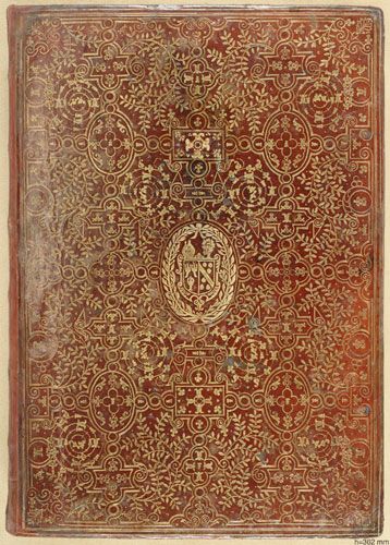 Plik:A la fanfare, Oprawa a la fanfare, Francja, 4 ćw. XVI w., Biblioteca Nazionale Braidense, Mediolan.jpg