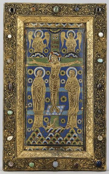 Plik:Limozyjskie oprawy, Oprawa emaliowana, Limoges, pocz. XIII w. i ok. 1200.1300, Luwr, Paryż, fot. wg www.collections.louvre.fr.jpg