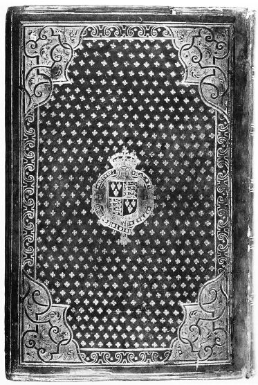 Plik:Seme, Oprawa w typie orientalizującym z dekoracją seme i superekslibrisem królowej Anglii - Elżbiety I, po 1588, repr. wg Nixon, Foot 1992.jpg