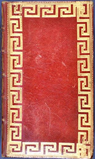 Plik:Meander, Meander w dekoracji francuskiej oprawy klasycystyczne z 4 ćw. XVIII w., Biblioteca Nazionale Braidenese, Mediolan.jpg