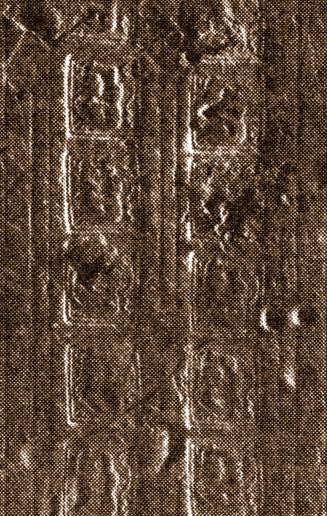 Plik:Monopod, Wyciski tłoka z wizerunkiem monopoda na oprawie romańskiej, przełom XIII i XIV w. wg Schmidt-Künsemüller 1985.jpg