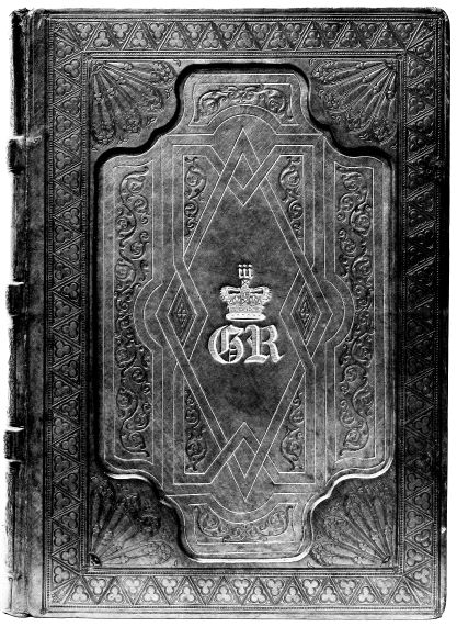 Plik:Romantyczne oprawy, Oprawa w stylu .Gothick, introligatornia króla Jerzego III, Londyn, ok. 1810.20, fot. wg Nixon 1978.jpg