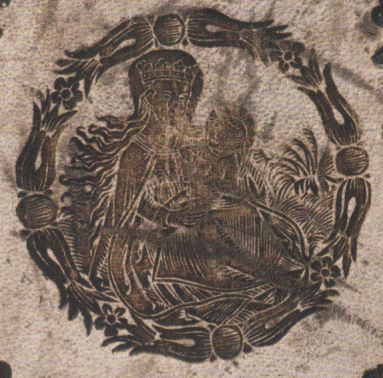 Plik:Maryja, Medalion z wizerunkiem Maryi z Dzieciątkiem na oprawie renesansowej, Praga, 1528, fot. wg Voit 2020.jpg