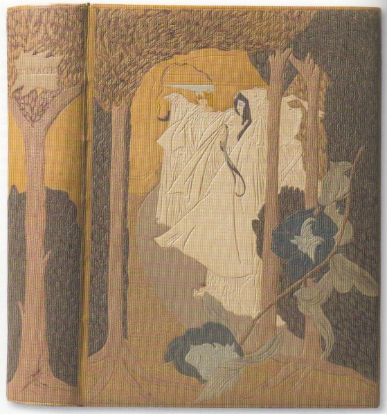 Plik:Mozaikowe oprawy, Oprawa mozaikowa w stylu secesyjnym, René Wiener, Nancy, ok. 1900, repr. wg Wittock 2008.jpg