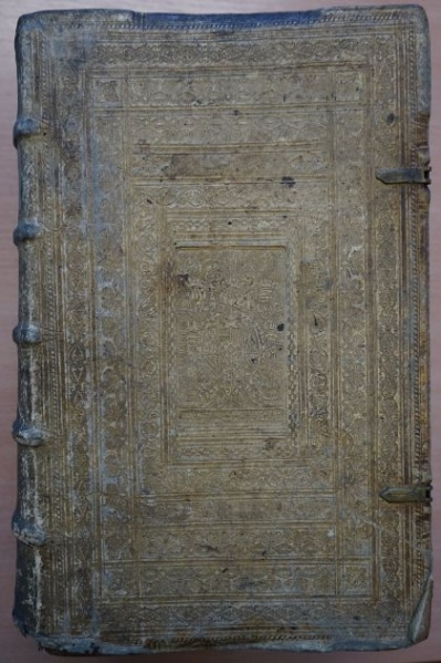 Plik:Wittenberski styl, Oprawa w stylu wittenberskim, Saksonia, prawdopodobnie Miśnia, ok. 1610, WBP Ksiąznica Kopernikańska, Toruń, fot. A. Wagner.jpg