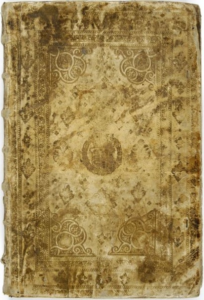 Plik:Monumenta, Oprawa księgi urzędowej prawdopodobnie do użytku Zygmunta Augusta, introligator anonimowy, Kraków, po 1569 r., BN Warszawa.jpg