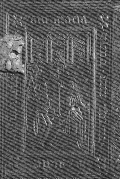 Plik:Maryja, Ścena Zwiastowania na plakiecie niderlandzkiej, 1 poł. XVI w., fot. wg Fogelmark 1900.jpg