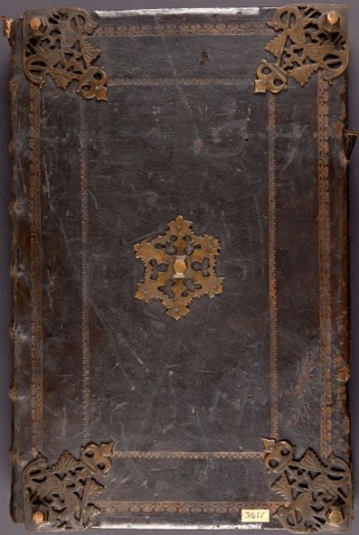 Plik:Chorałowych ksiąg oprawy, ANTIPHONARIUM DE TEMPORE z klasztoru Bernardynów w Krystynopolu, 1669, BCzartMNK, POLONA2.jpg