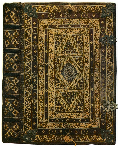 Plik:Plateresco oprawy, Oprawa w stylu plateresco, Hiszpania, po 1612 r, fot. wg Fernández 1994 ..jpg