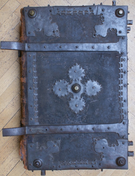 Plik:Chorałowych ksiąg5, graduał bpa Erazma Ciołka dla kat. płockiej, 1515, Płock Muzeum Diecezjalne, fot. A. Wagner.jpg