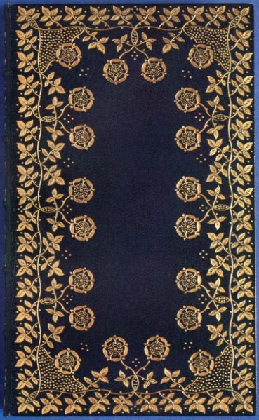 Plik:Kompozycja dekoracji charakterystyczna dla dzieł Cobden.Sanderson, 1890, Sothebys New York, November 1 1995, mały plik.jpg