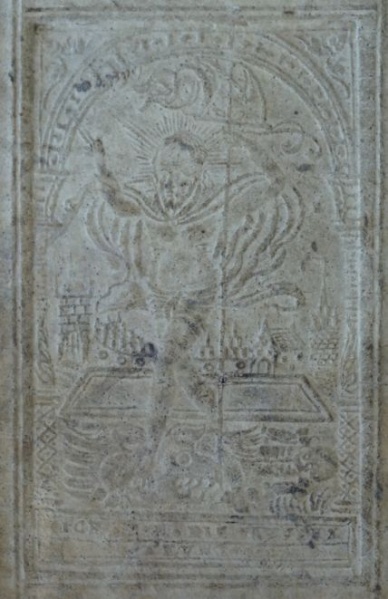 Plik:Jezus Chrystus, Scena Zmartwychwstania na plekiecie oprawy renesansowej z kręgu wittenberskiego, Niemcy, ok.poł. XI w..jpg