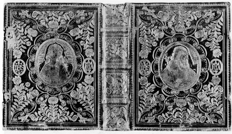 Plik:Portret, Portrety pary cesarskiej Leopolda I i Eleonory Magdaleny na austriackiej oprawie barokowej, 1685, fot. wg Mazal 1990.jpg