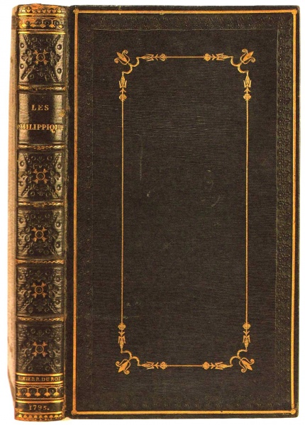 Plik:Restauracji styl 1, Oprawa w stylu Restauracji, René Simier starszy, Paryż, ok. 1820, fot. wg von Arnim 1992.jpg