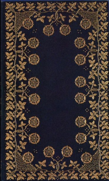 Plik:Secesyjne oprawy, Oprawa ze złoconą dekoracją floralną, T. J. Cobden-Sanderson, 1890, repr. wg Sotheby's 1995.jpg