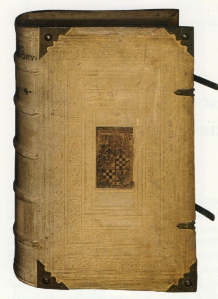 Plik:Wittenberski styl, Oprawa w typie wittenberskim, Dolny Śląsk, prawdop. Brzeg, 2 poł. XVI w., BUWr, fot. wg Karlak 2014.jpg