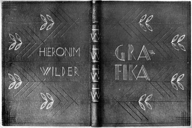Plik:Art deco oprawy, Oprawa art deco, R. Jahoda wg proj. H. Starzyńskiego, Kraków 1930, fot. wg Silva Rerum 1931.jpg