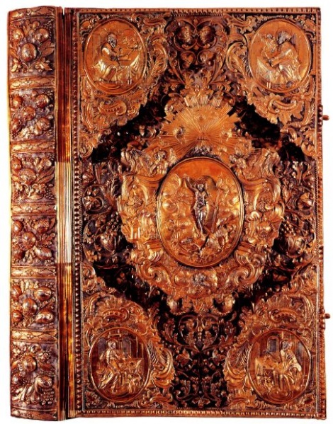 Plik:Liturgicznych ksiąg oprawy, Oprawa Biblii, Rosja, po 1758 r., fot. wg Breslauer 1992, Catalogue 110.jpg