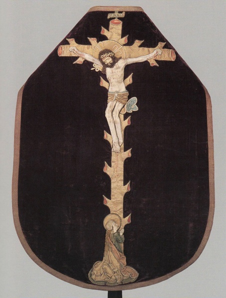 Plik:Gałęziowy ornament, ornat Czechy lub Austria, ok. 1500, KMW, fot. wg Reiner, Schmitz von Ledeb.jpg