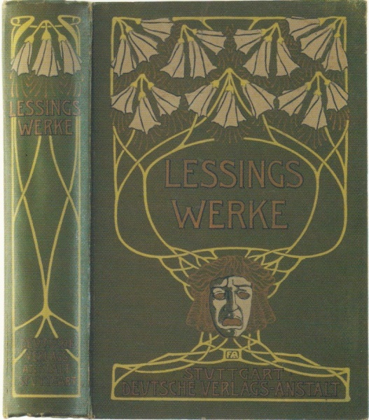 Plik:Napis na niemieckiej oprawie wydawniczej o formie secesyjnej, Lipsk 1906, repr. wg Jaeger 2002.jpg