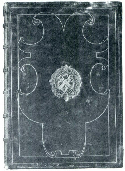 Plik:Kartuszowe oprawy, Opr. z dekoracją w formie kartusza o uproszczonej formie, Paryż, 1550.55.jpg