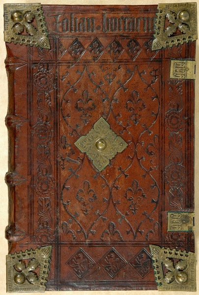 Plik:Kobergerowskie oprawy, Oprawa w typie kobergerowskim, Norymberga, Hieronymus Muenzer, między 1481 a 1490, Pierpont Morgan Library.jpg