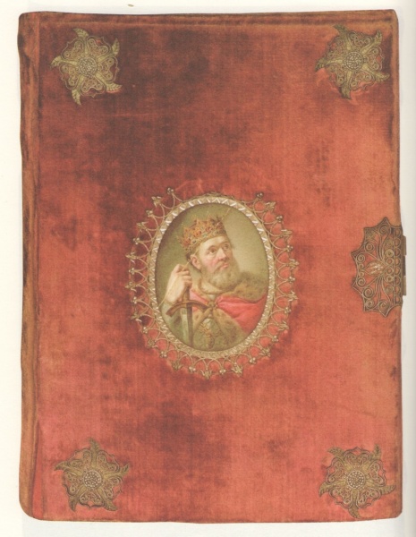 Plik:Portret Kazimierza Wielkiego wg obrazu M. Bacciarellego na opr. Kroniki W. Kadłubka, XIX w., BN, Warszawa, fot. wg Paulinek 2008.jpg