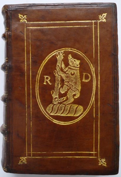 Plik:Niedźwiedź, Niedźwiedź w superekslibrisie Roberta Dudleya, bibliofila angielskiego, XVI w., fot. wg. sokol.co.uk ....jpg