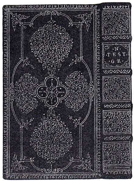 Plik:Gerbe dekoracja, barokowa oprawa francuska Le Gascona z XVII w. z dekoracją a gerbe o formie filigranowej, Fletcher 1894.jpg