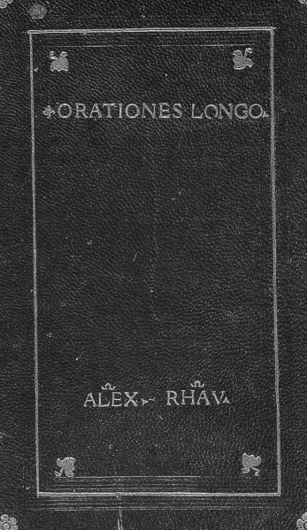 Plik:Tablica inskrypcyjna, Oprawa aldyńska z dekoracją w formie prostej tablicy inskrypcyjnej, Wenecja, ok. 1530, fot. wg Macchi F. i L. 2007.jpg