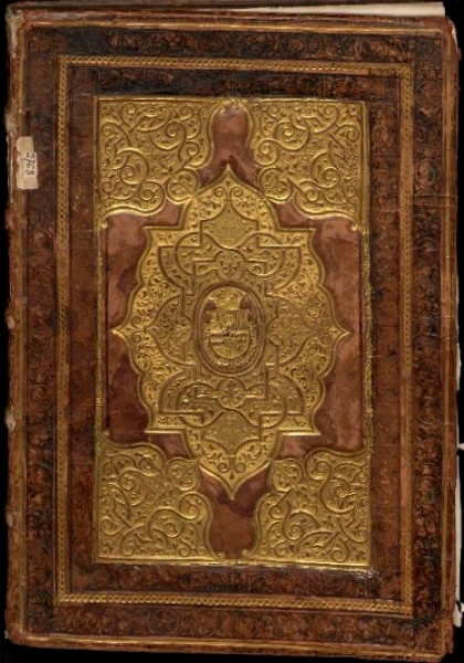 Plik:Orientalizujące oprawy, Oprawa w typie orientalizującym, prawdop. Niderlandy, ok. 1577, fot. wg cyfrowe.mnw.jpg