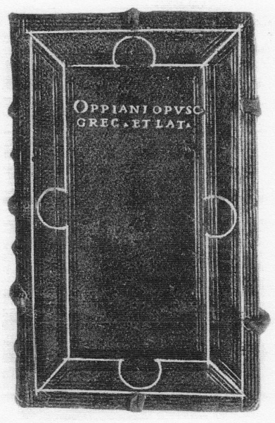 Plik:Półpierścień, Półpierścienie w dekoracji oprawy weneckiej, pocz. XVI w., wg De Marinis 1960.jpg