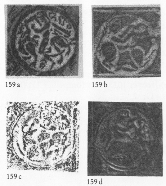 Plik:Samson walczący z lwem na tłokach romańskich, ok. poł. XII.pocz. XIII w., wg SchmidtKünsemüller 1985.jpg