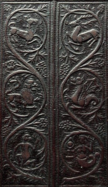 Plik:Winorośl jako dekoracja zwierciadła gotyckiej plakiety niderlandzkiej, przed 1543, BUMK Toruń, fot. A. Wagner.jpg